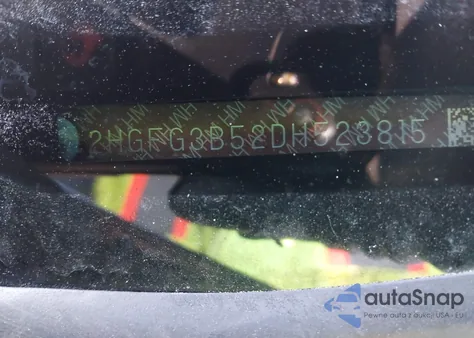 2013 Honda Civic Lx из США, поврежденный, VIN 2HGFG3B52DH523815